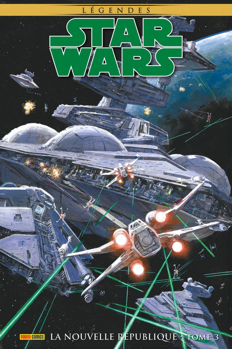 Star Wars Légendes : La Nouvelle République T03 (Edition collector) - COMPTE FERME - Michael A. Stackpole, Jan Strnad, Gary Erskine, John Nadeau, Steve Crespo, Drew Johnson - PANINI