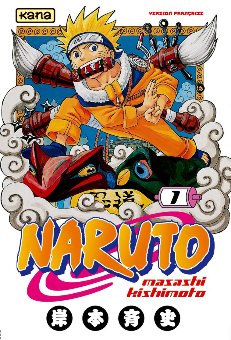 Naruto - Tome 1 avec Sticker euro - Masashi Kishimoto Masashi Kishimoto - KANA