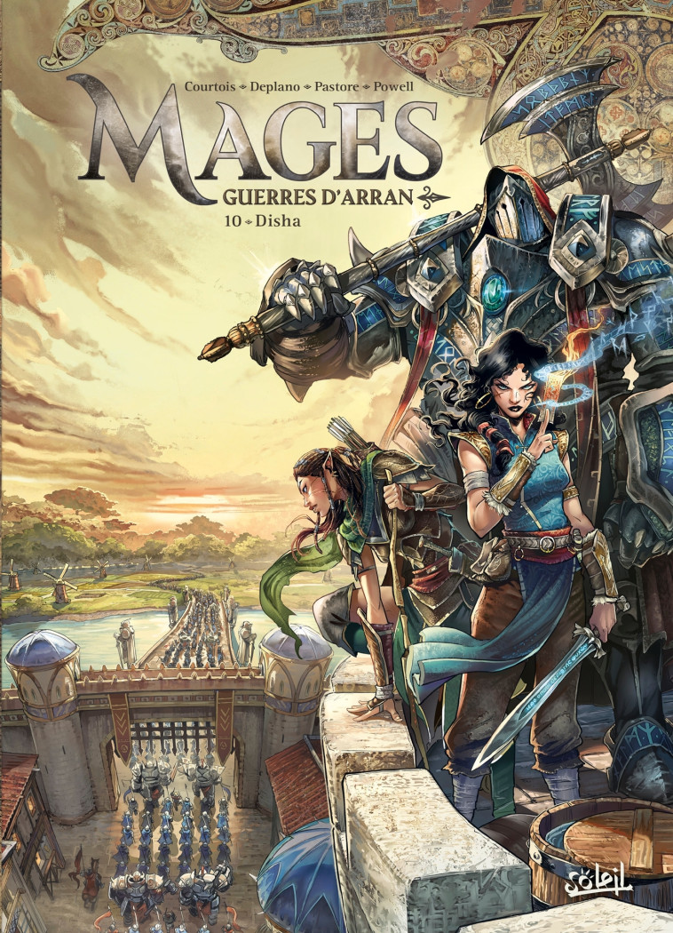 Mages T10 - Guerres d'Arran - David Courtois, Livia Pastore - SOLEIL