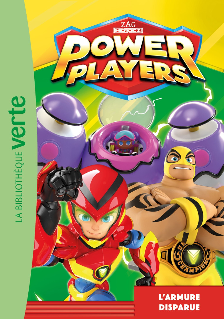 Power Players 04 - L'armure disparue -   - HACHETTE JEUN.