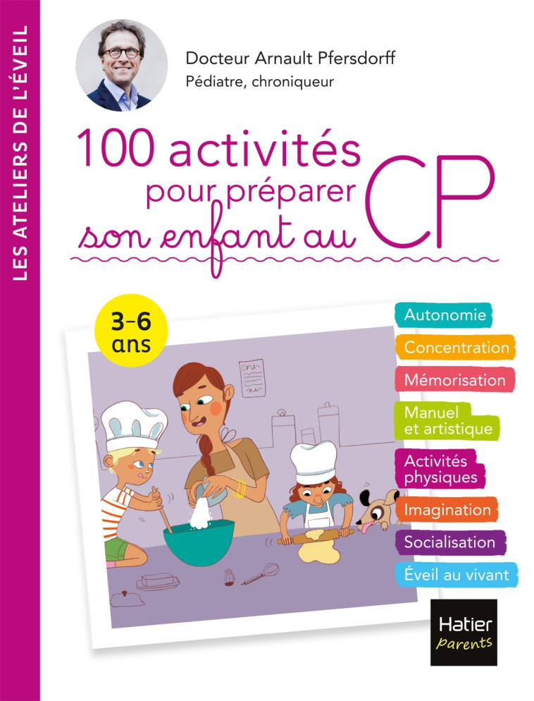 100 activités pour préparer son enfant au CP - Arnault Pfersdorff, Adejie Adejie - HATIER PARENTS