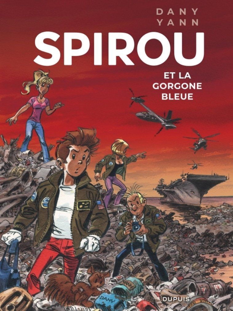 Le Spirou de Dany et Yann - Spirou et la Gorgone bleue - YANN YANN, Dany Dany - DUPUIS