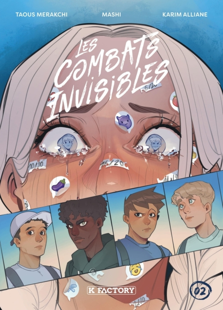 Les Combats Invisibles - Tome 2 - ALLIANE Karim ALLIANE Karim, Taous MERAKCHI Taous MERAKCHI, Mashi Mashi,  ALLIANE Karim,  Taous MERAKCHI,  Mashi - VEGA DUPUIS