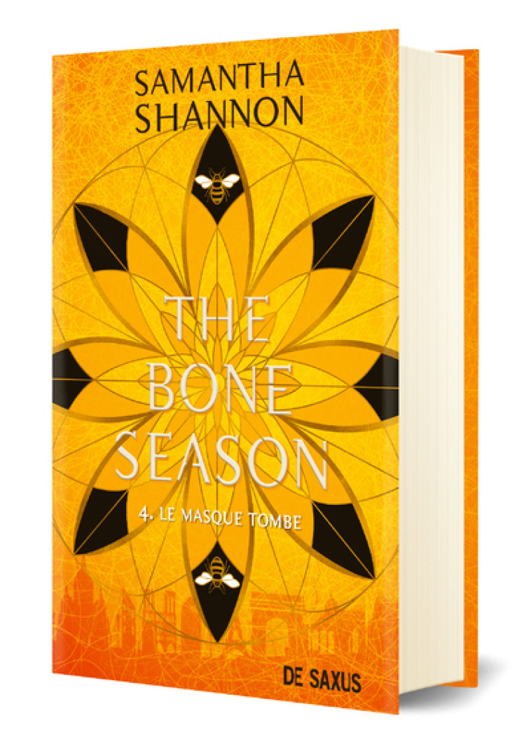 The Bone season T04 - Le masque tombe (relié) - Samantha Shannon, Benjamin Kuntzer - DE SAXUS