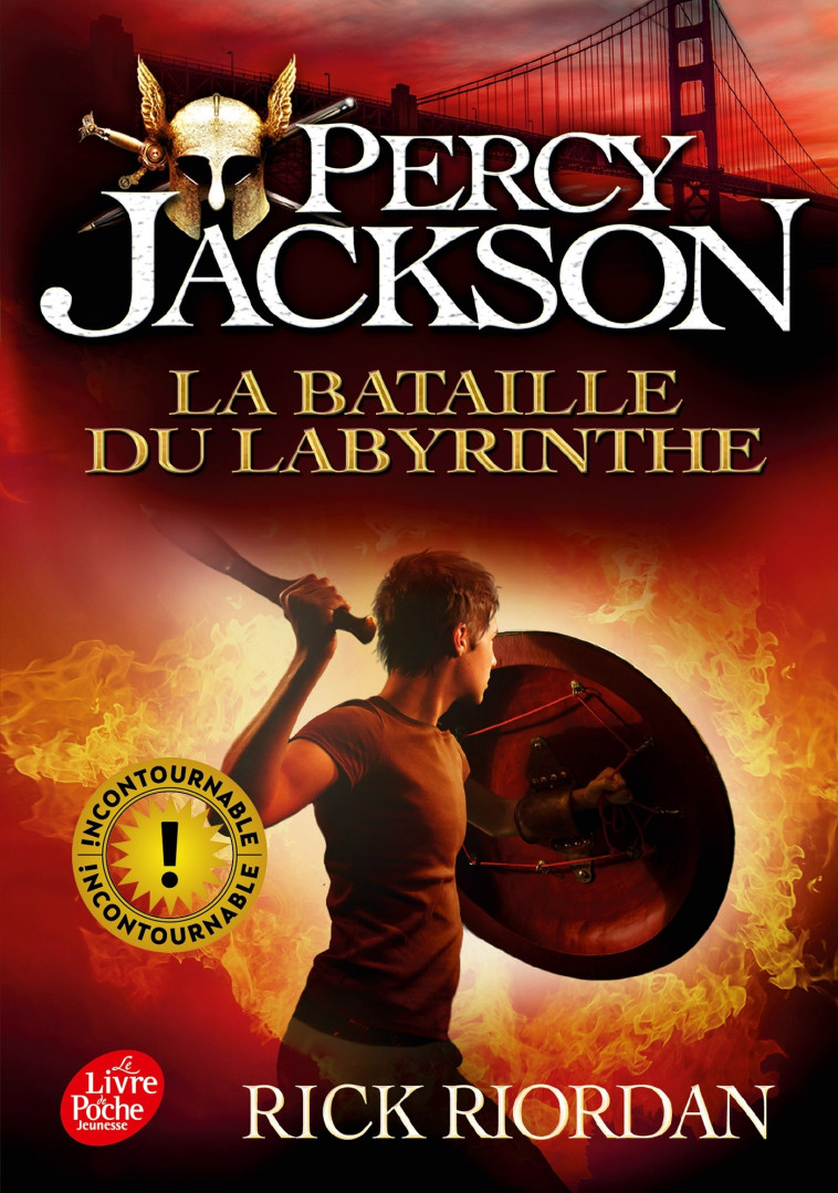 Percy Jackson - Tome 4 - Rick Riordan, Mona Pracontal, Mona de Pracontal - POCHE JEUNESSE