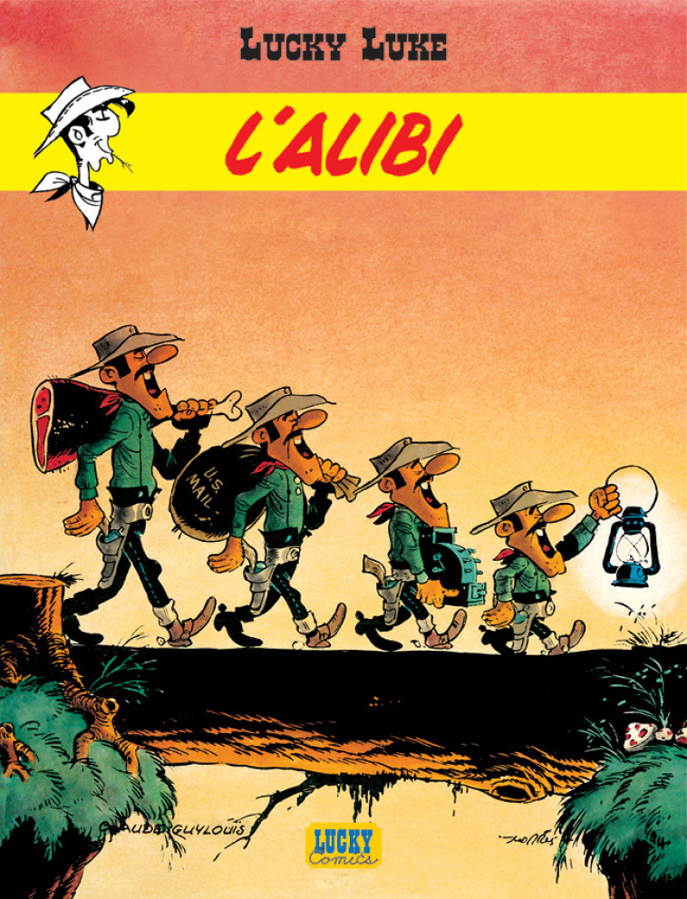 Lucky Luke - Tome 27 - L'Alibi - MORRIS MORRIS, Guylouis Guylouis,  MORRIS,  Guylouis - LUCKY