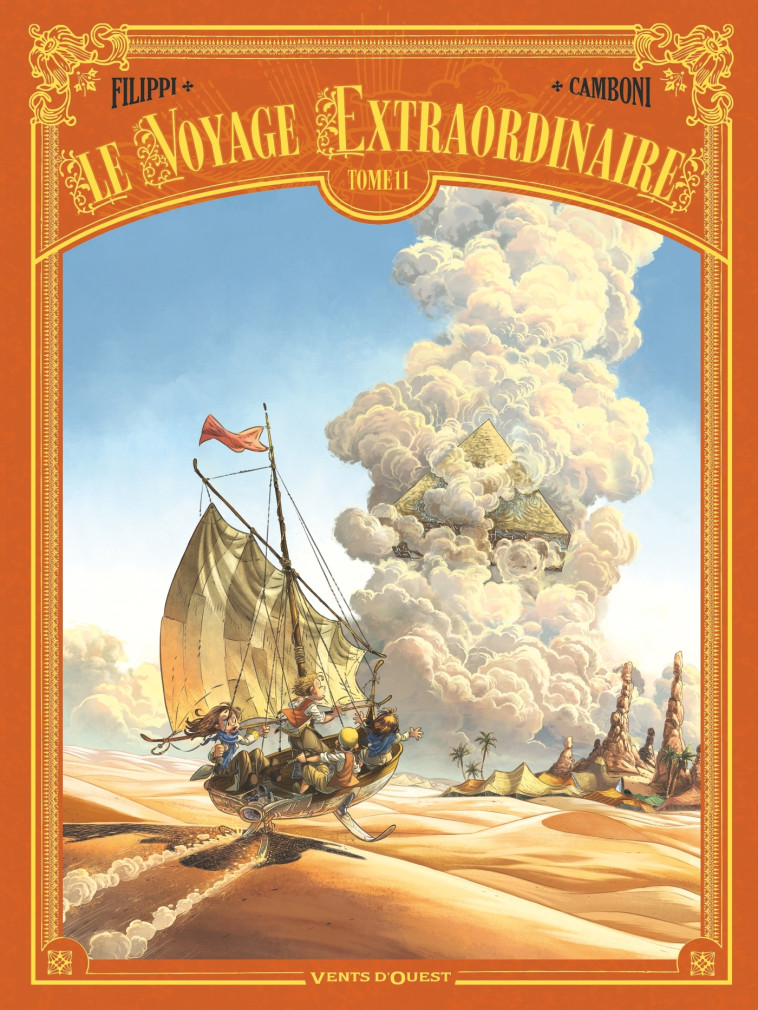 Le Voyage extraordinaire - Tome 11 - Denis-Pierre Filippi, Silvio Camboni - VENTS D'OUEST