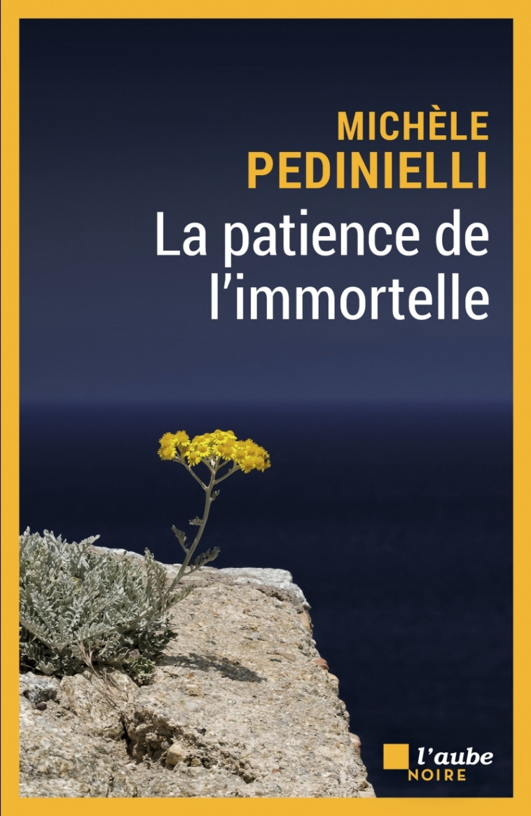 La patience de l'immortelle - Michèle Pedinielli - DE L AUBE