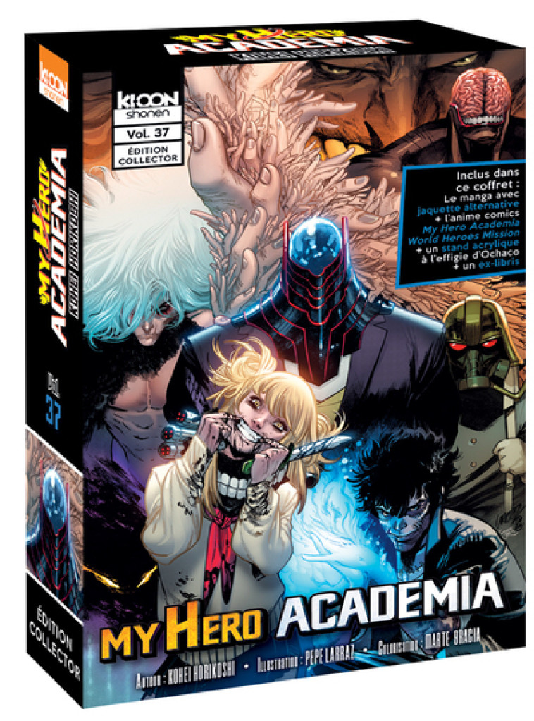 My Hero Academia T37 - Édition collector - Kohei Horikoshi, David Le Quéré, Pepe Larraz, Marte Gracia - KI-OON