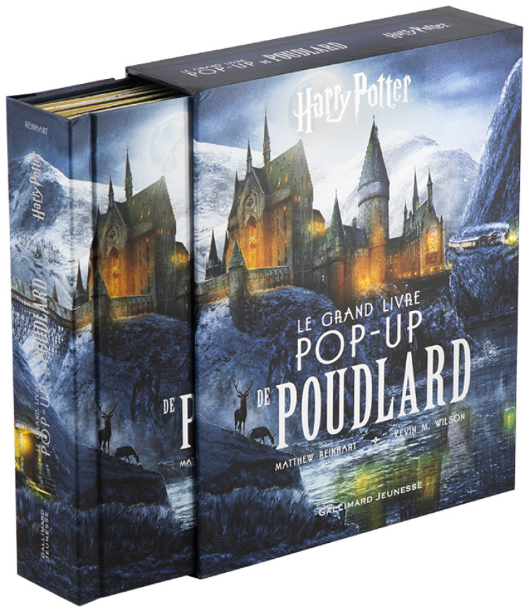 Harry Potter - Le grand livre pop-up de Poudlard - Matthew Reinhart, Kevin M. Wilson, Matthew Reinhart, Kevin M. Wilson - GALLIMARD JEUNE