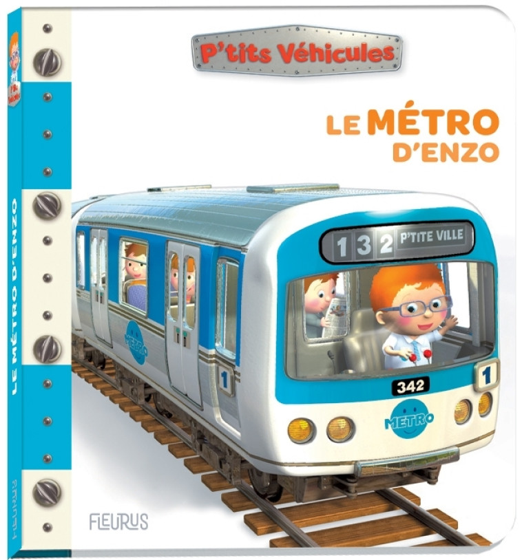 Le métro d'Enzo - Nathalie Bélineau, Alexis Nesme, Nathalie Bélineau, Alexis Nesme - FLEURUS