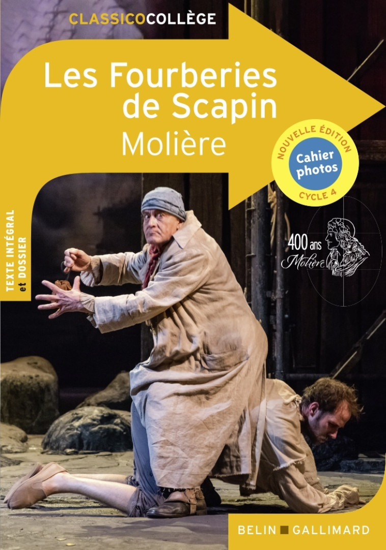 Les Fourberies de Scapin -  MOLIERE - BELIN EDUCATION