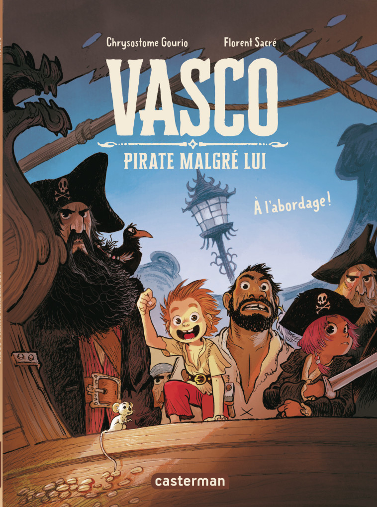 Vasco pirate malgré lui - Chrysostome Gourio, Florent Sacré - CASTERMAN