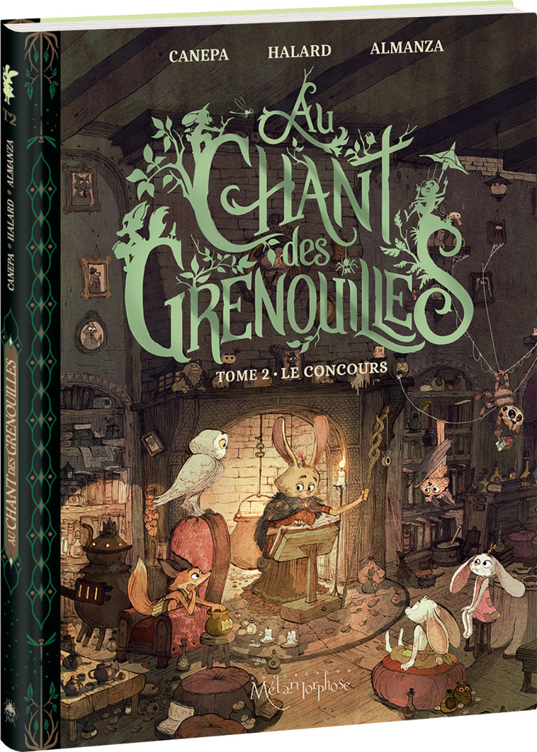 Au chant des grenouilles - Tome 2 - Anais HALARD, Barbara Canepa, Jérémie Almanza, Jérémie Almanza - OXYMORE